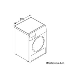 Kích thước của Máy sấy Bosch WTW85560BY