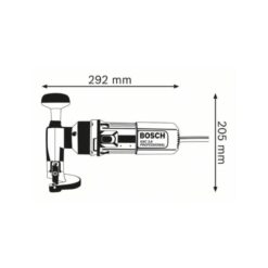 Kích thước của Máy cắt kim loại Bosch GSC 2.8