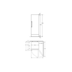Kích thước của Tủ rượu Bosch KSWW38940