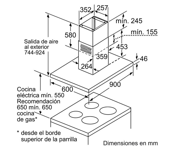 Máy hút mùi đảo Bosch DIB091E50 8 may hut mui da%CC%89o bosch dib091e50 boschnhapkhau 2