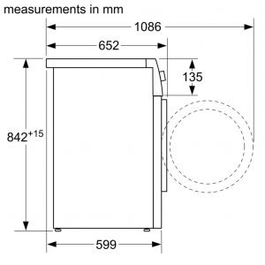 THÔNG SỐ CỦA MÁY SẤY BOSCH WTW87561SG