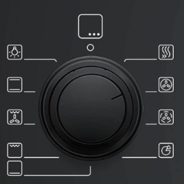 Bảng điều khiển lò nướng Bosch HBS534BB0B