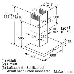 lắp đặt máy hút mùi BOSCH DWB67IM50 đúng cách