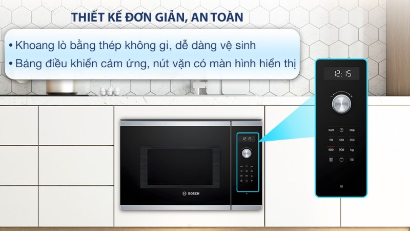 Tại sao nên mua lò vi sóng Bosch ?
