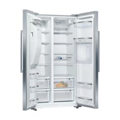 Bên trong tủ lạnh 2 cánh side by side 531 lít Bosch KAG93AIEP